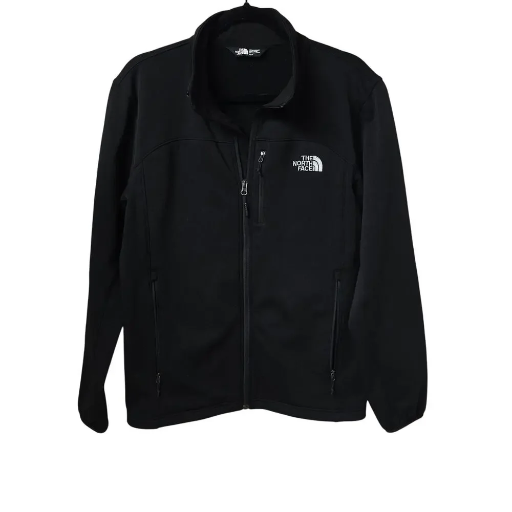 The North Face Mens Black Apex Softshell Jacket Size Medium